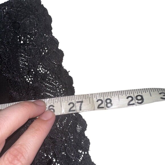NWT Kate Kasin Womens Lace Trimmed Camisole Top Sz XL Black Capsule Y2K Style - Picture 6 of 6